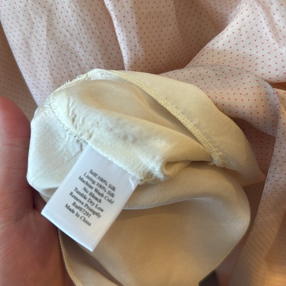 JOHNNY WAS Silk Polka Dot Cami Top - Picture 4 of 6